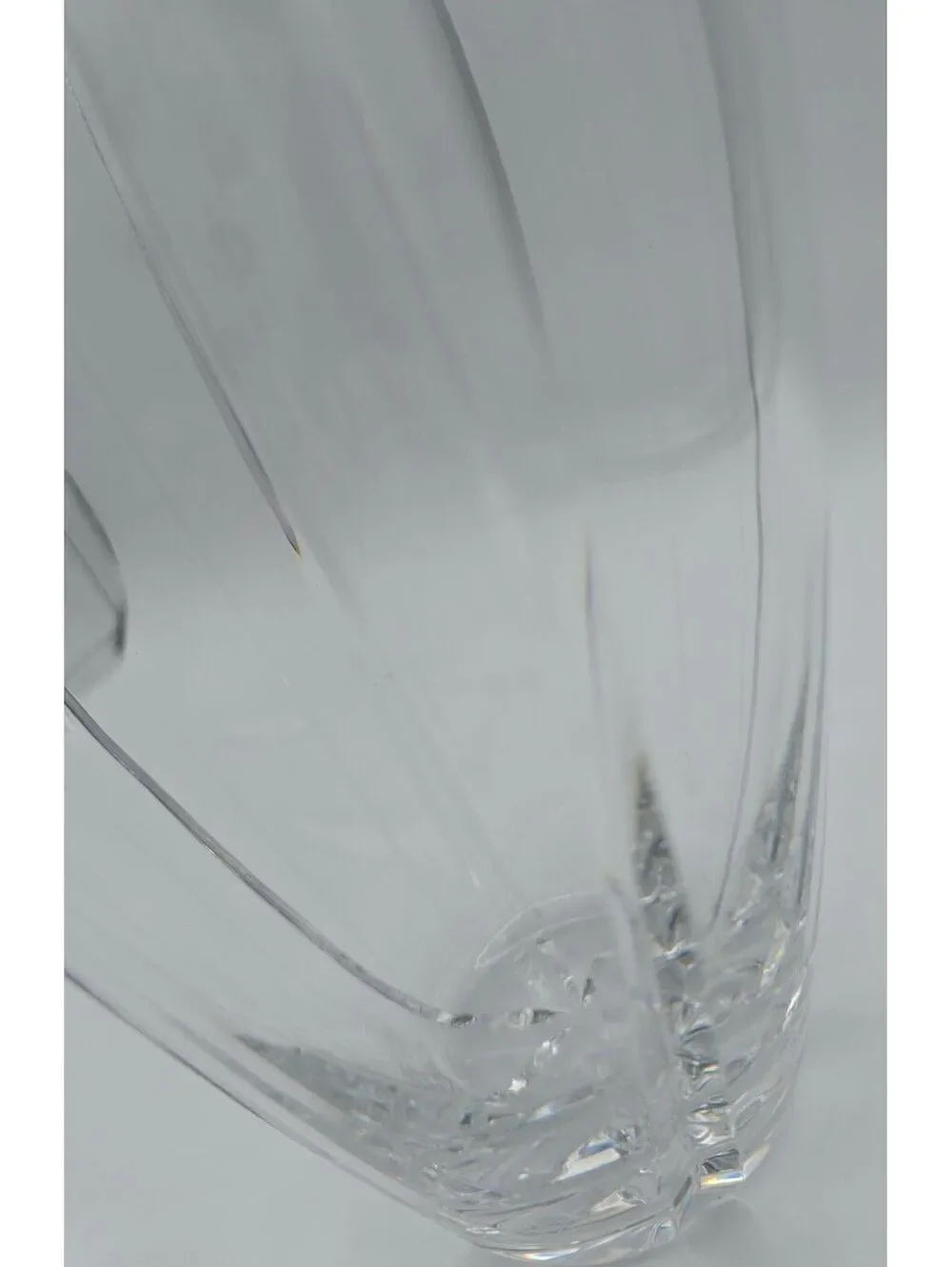 Vintage Miller Rogaska Tulip Crystal Vase Signed Slovenia 10